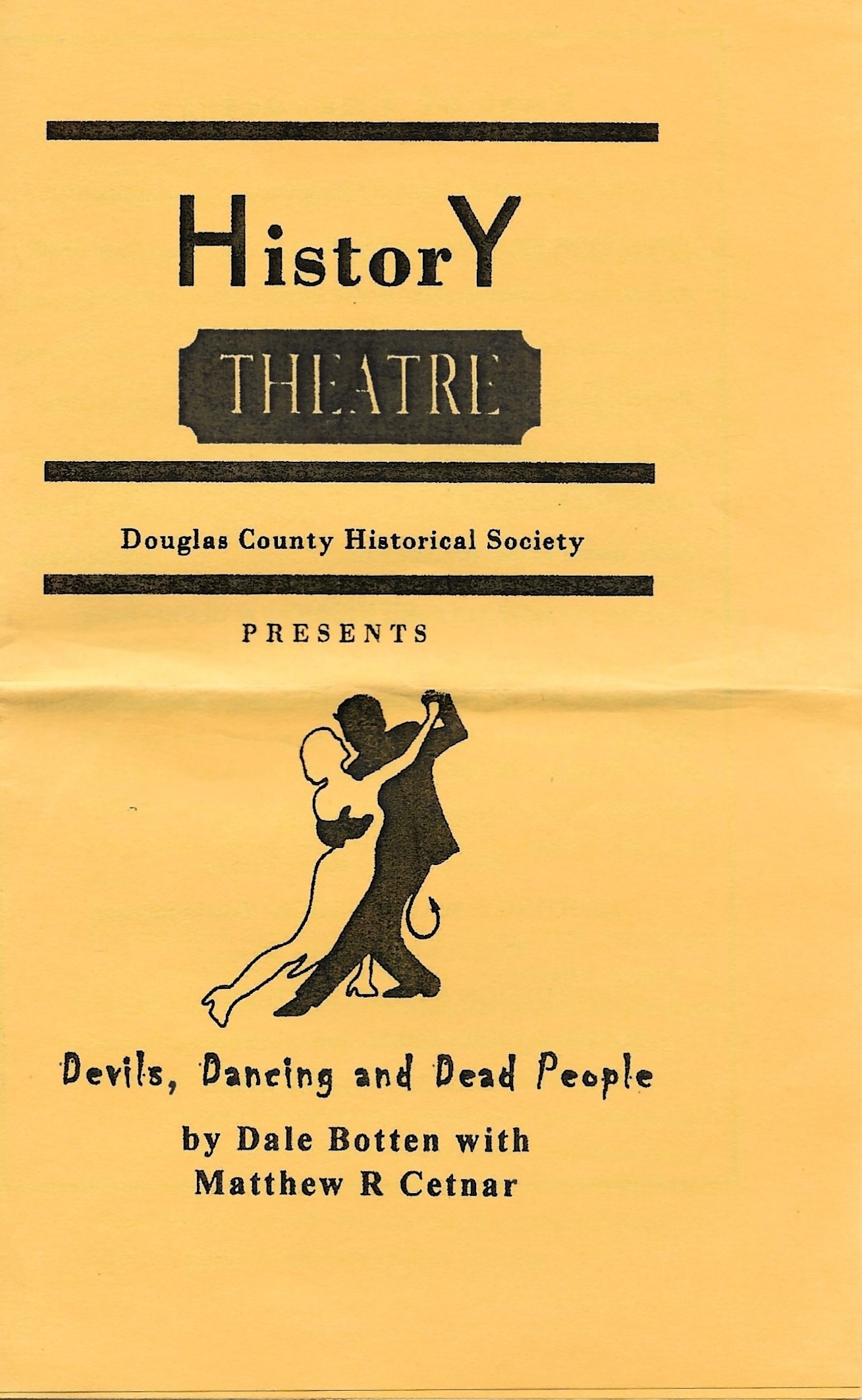 Program Page 1 - Program Cover