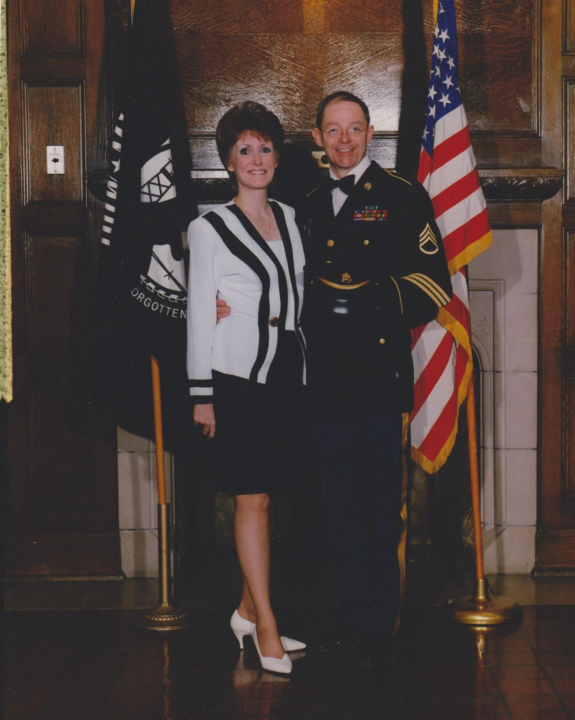 Staff Sergeant and Mrs Sharon Botten USA