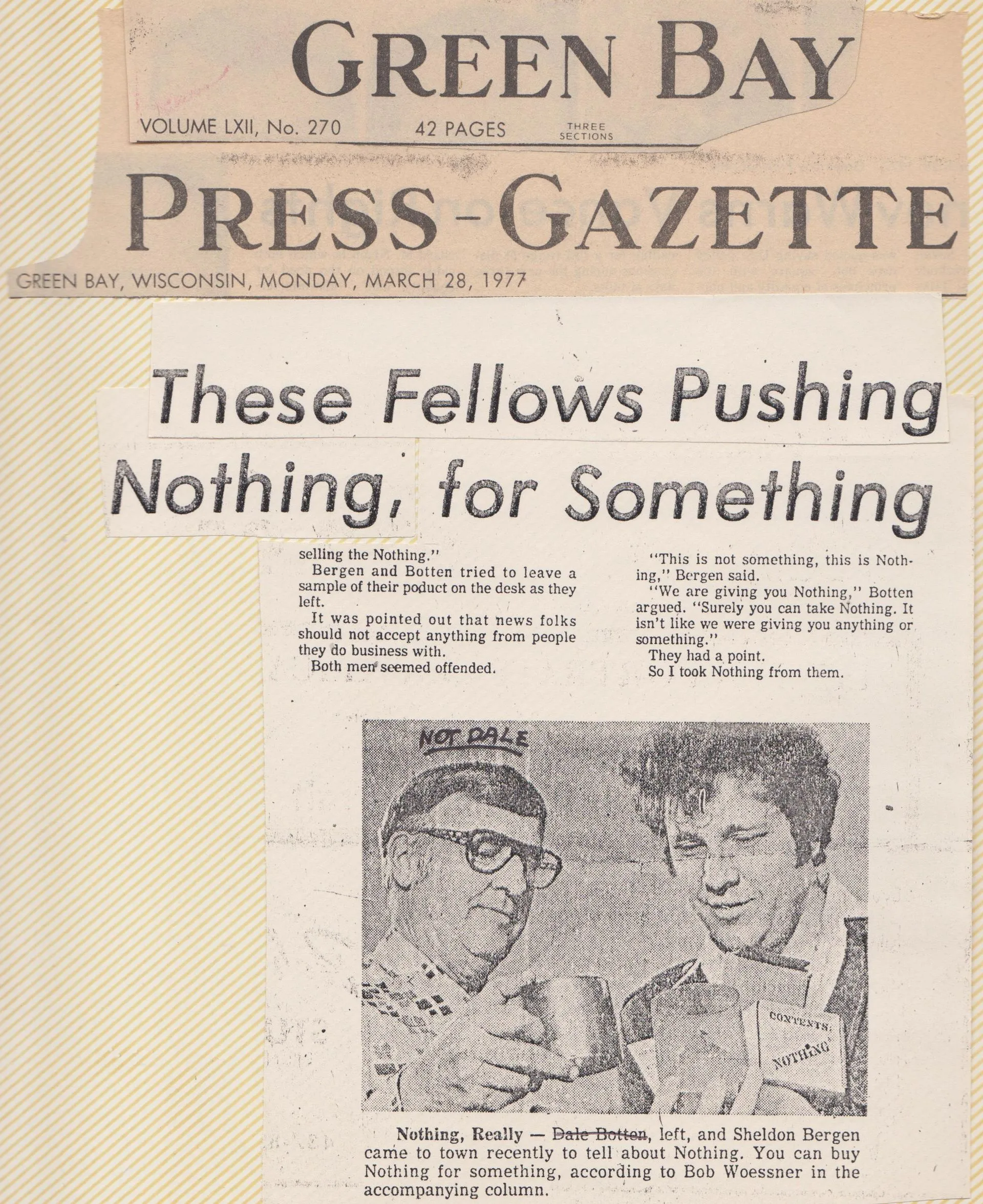 Green Bay Press-Gazette (Page 1)