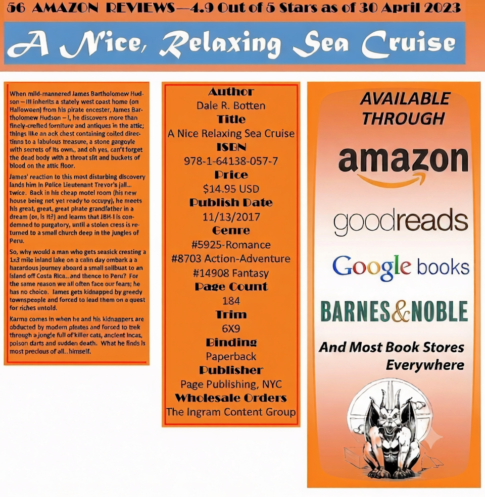 A Nice Relaxing Sea Cruise Sell Sheet